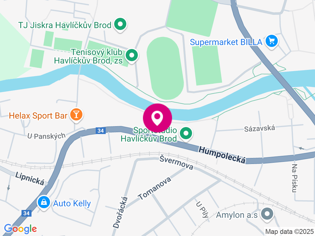 Mapa pobočky